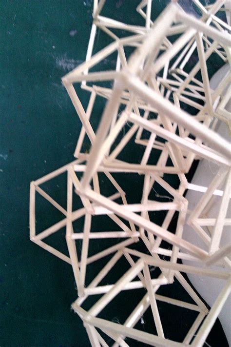 Matchstick model | Architectural fashion, Art projects, Decor