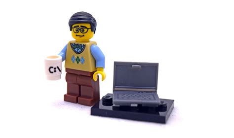 Computer Programmer - LEGO set #8831-12 (Building Sets > Minifigures ...