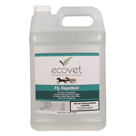 Ecovet Fly Repellent Gallon All Natural Fly Protection Paddock Saddlery