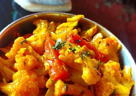 Achari Aloo Gobi Recipe By Suchitra S Radhika S Cookpad