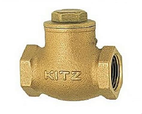 Jual Swing Check Valve Kitz Asli Inch Kuningan Drat Brass Inch Di