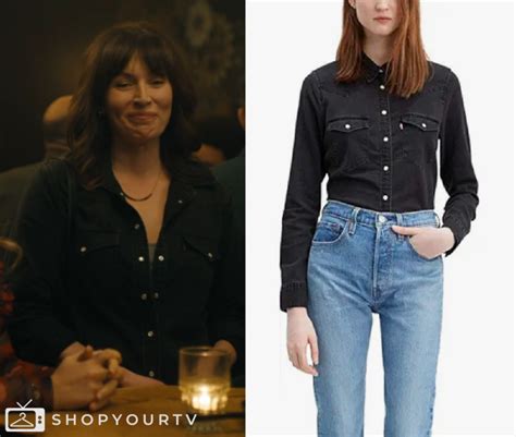 Sullivans Crossing Season 2 Episode 6 Connies Black Denim Shirt