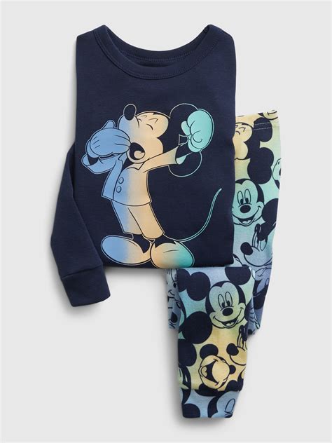 Babygap Disney Mickey Mouse Organic Cotton Graphic Pj Set Gap