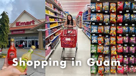 Guam Travel Vlog Shopping In Guam Usa Kmart Grocery Food Haul W