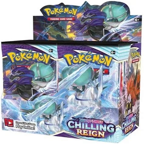 Buy Pokemontcg And Shield Chilling Reign Booster Display Box Online At Desertcartuae