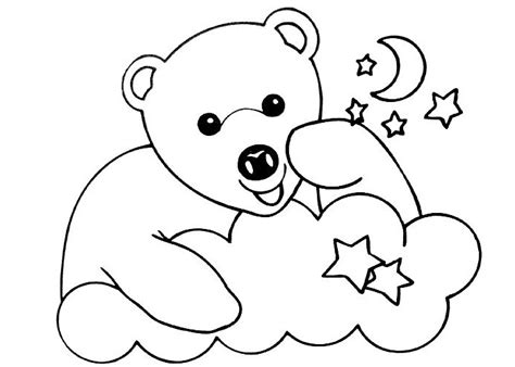 12 Beau De Dessin Ourson Mignon Images Coloriage Coloriage