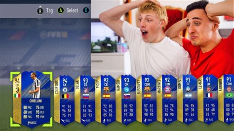 W S Packed Me The Luckiest Tots In A Pack Fifa Youtube