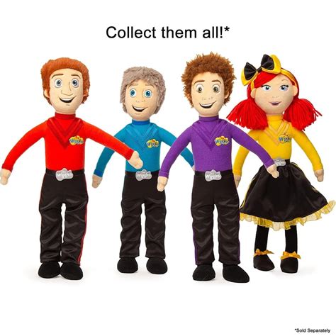 The Wiggles Blue Wiggle Anthony Field 14 Plush Doll Childrens Musical ...