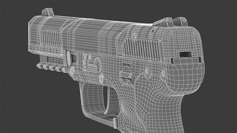 Fn Five Seven 3d Model By Frezzy