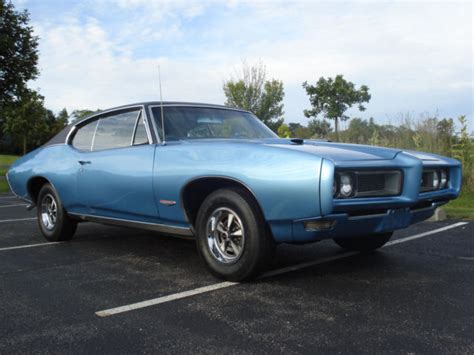 1968 Pontiac Gto Phs Document Numbers Matching Motor Factory 4 Speed