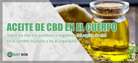 Aceite De CBD Efectos En El Cuerpo Justbob