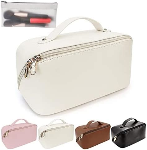 Amazon VERNASSA Large Capacity Travel Cosmetic Bag Toiletry Bag