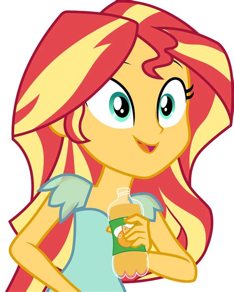 Sunset Shimmer With Orange Juice By Cloudyglow On Deviantart