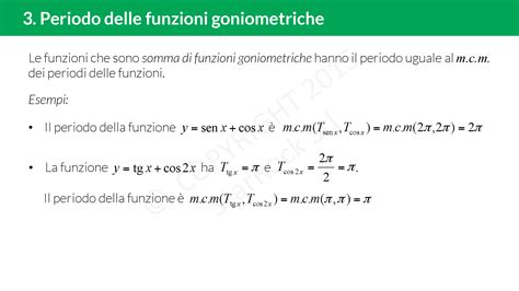 Periodo Di Funzioni Goniometriche E Valori Assoluti