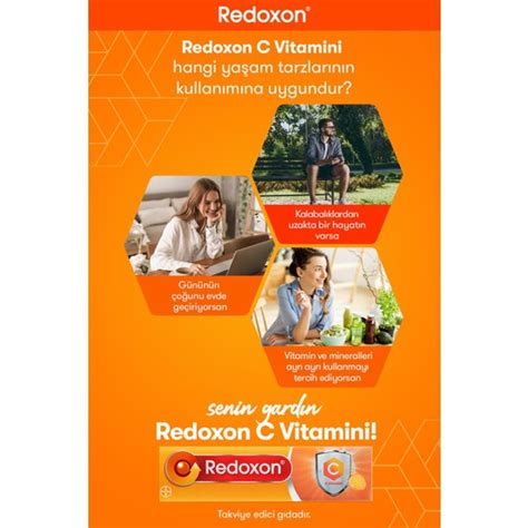 Redoxon C Vitamini Efervesan Tablet I Mg C Vitamini Fiyat