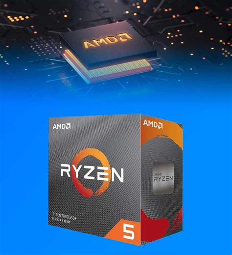 Procesador Amd Ryzen 5 3600 3rd 36 Ghz 6n Am4 100 100000031box Nr T