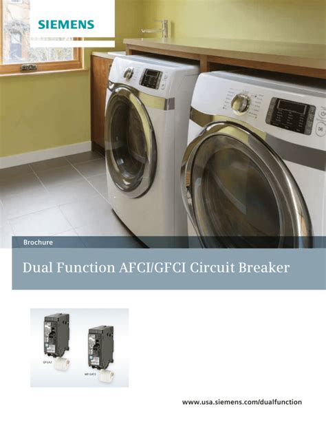 Dual Function Afcigfci Circuit Breaker