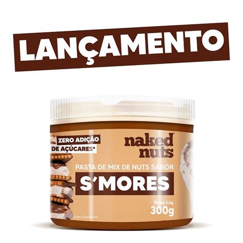 Pasta De Mix De Nuts Sabor Smores 300g Naked Brumar