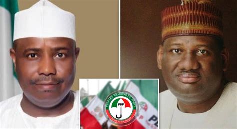 Sokoto Pdp Inaugurates Governorship Campaign Council Tambuwal Rejects Chairmanship Peoples