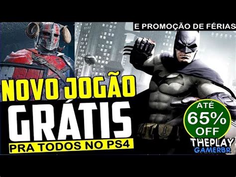 FINALMENTE NOVO JOGÃO GRÁTIS NO PS4 PARA SEMPRE SEM PS PLUS E