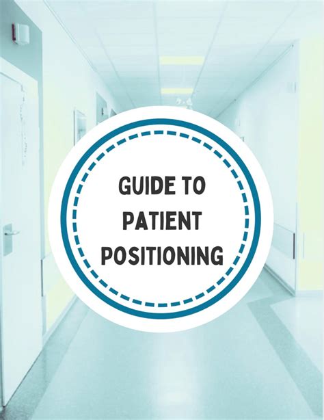 Guide to Patient Positioning Surgery Operating Room Nursing Digital ...