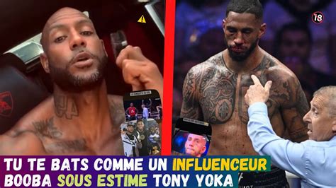 Booba D Truit Tony Yoka Apr S Sa D Faite Contre Martin Bakole Il R Agit