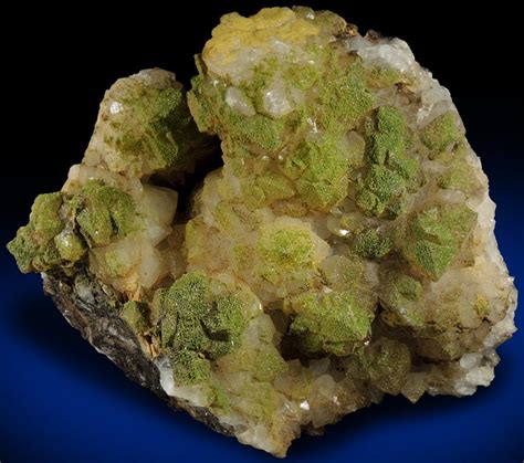 Photographs Of Mineral No Pyromorphite On Quartz From