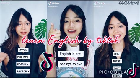 Learn English By Tiktok Easy And Fun Youtube