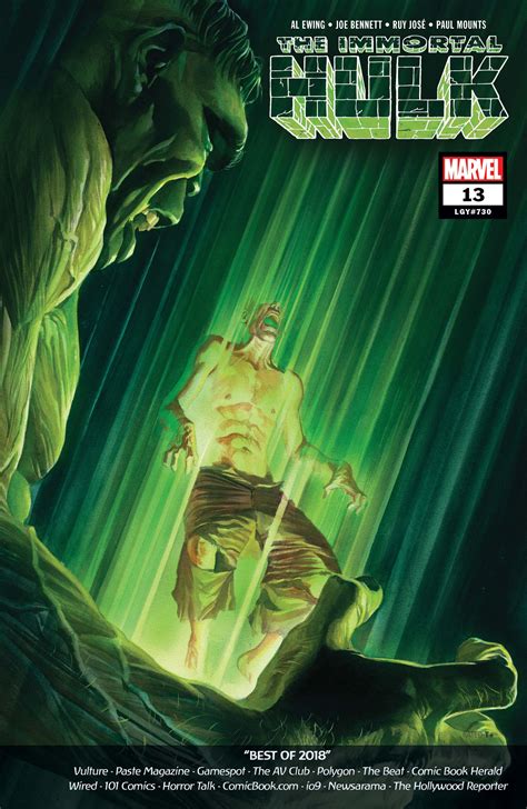 Immortal Hulk 2018 13 Comic Issues Marvel