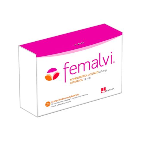 Anticonceptivo Oral Femalvi Caja De 28 Comprimidos Punto Farma