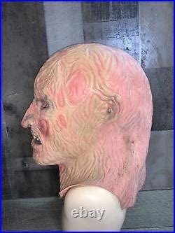 Vintage Halloween Freddy Krueger Mask Nightmare On Elm St Line Heron