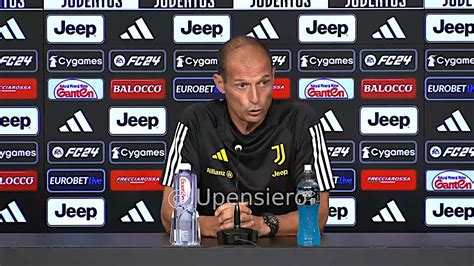 Conferenza Stampa ALLEGRI Pre Udinese Juve Mercato Fino Al 2 09