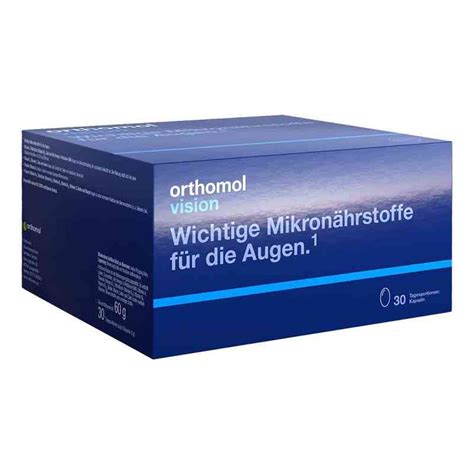 Orthomol Vision Kapseln Er Packung Online Kaufen