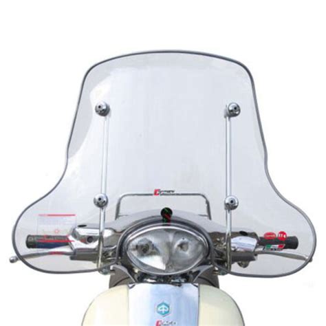 FACO 21545 Pare Brise et Tiges Approuvé TUV Piaggio 125 For Vespa ET4