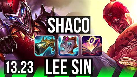 Shaco Vs Lee Sin Jng Rank Shaco Legendary Games