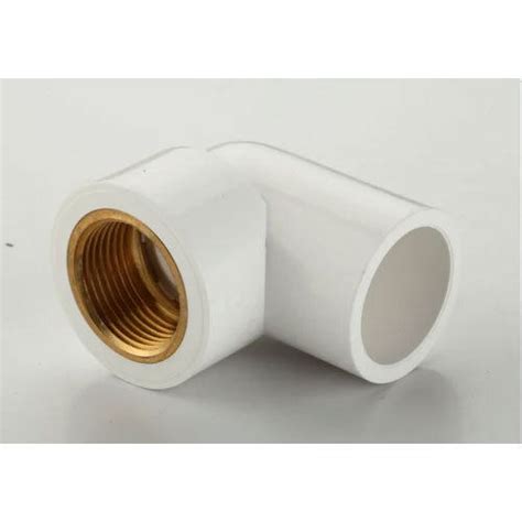 Upvc Fitting Reducing Brass Elbow Color White At Best Price In