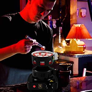 Amazon Premium Hookah Coal Burner For Hookah 450W FIRE Tower