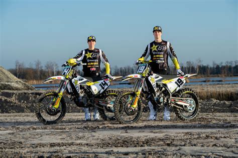 Rockstar Energy Husqvarna Factory Racing Mx Team Photo Shoot