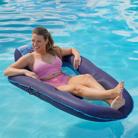 Aqua-Leisure Luxury Lounger | Reclining Pool Float