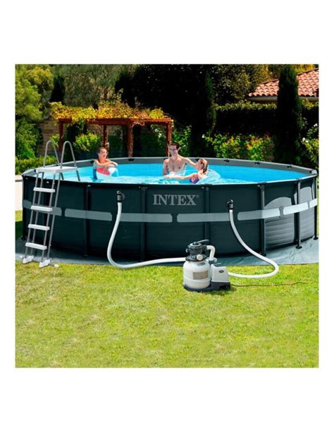 Piscina desmontável INTEX Ultra XTR Frame Intex ferramentas ao