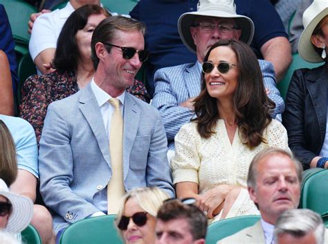 Pippa Middleton Channels Sister Kate Middleton At Glamorous Wimbledon