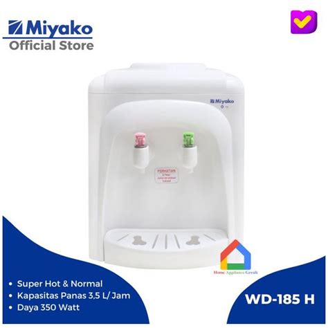 Jual Dispenser Miyako WD 185 H Hot And Normal Miyako Dispesner Air