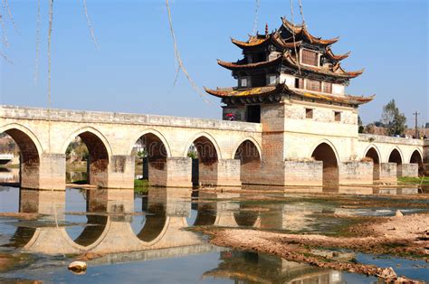 This is an Ancient Bridge in China Editorial Stock Image - Image of ...