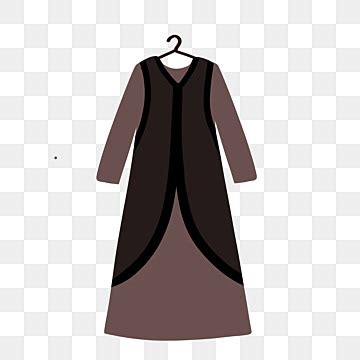 I Clipart PNG Images Pakaian Gamis Syar I Digantung Hanging Clothes