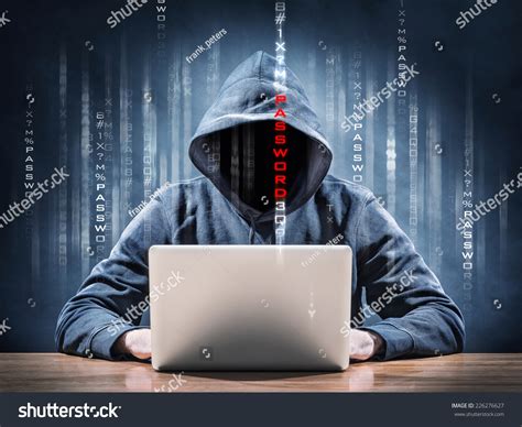 Hacker On A Computer Stock Photo 226276627 Shutterstock