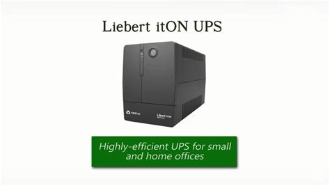 Vertiv Liebert Iton Cx Va Ups An Effective Power Backup For Home