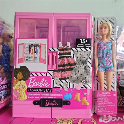 Jual Barbie Fashionistas Ultimate Closet Doll Mattel Boneka Lemari