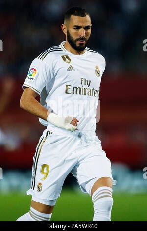 Karim Benzema Of Real Madrid With His Son Ibrahim Arrive At The Ballon