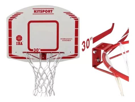 Tabela De Basquete À Prova Dágua Aro 38cm C rede Kitsport