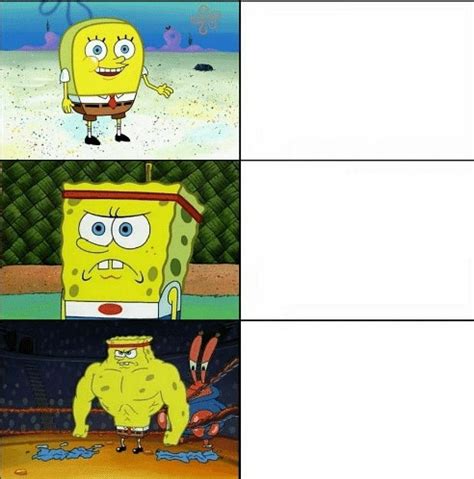 spongebob fight Blank Template - Imgflip